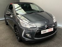 USED 2014 64 CITROEN DS3 1.6 DSTYLE PLUS 3d 120 BHP LEATHER STEERING WHEEL & BLUETOOTH