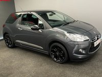 USED 2014 64 CITROEN DS3 1.6 DSTYLE PLUS 3d 120 BHP LEATHER STEERING WHEEL & BLUETOOTH
