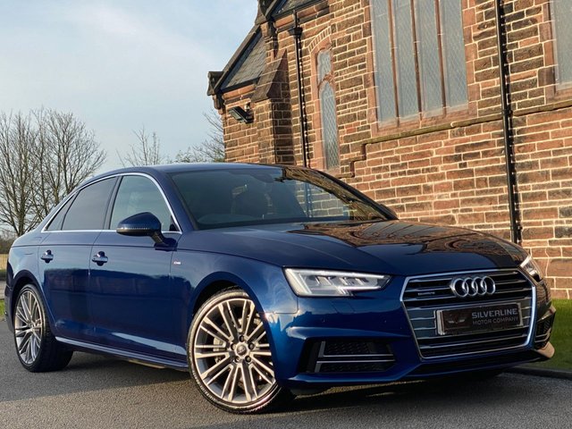 2017 17 Audi A4 3.0 TDI QUATTRO S LINE 4d 268 BHP