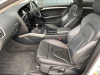 USED 2011 11 AUDI A5 2.0 TDI SPORT 2d 168 BHP Ibis whire, 19" Y Design Alloy wheels, Black Valcano Leather,