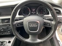 USED 2011 11 AUDI A5 2.0 TDI SPORT 2d 168 BHP Ibis whire, 19" Y Design Alloy wheels, Black Valcano Leather,