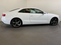USED 2011 11 AUDI A5 2.0 TDI SPORT 2d 168 BHP Ibis whire, 19" Y Design Alloy wheels, Black Valcano Leather,