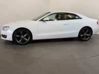 USED 2011 11 AUDI A5 2.0 TDI SPORT 2d 168 BHP Ibis whire, 19" Y Design Alloy wheels, Black Valcano Leather,