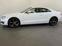 USED 2011 11 AUDI A5 2.0 TDI SPORT 2d 168 BHP Ibis whire, 19" Y Design Alloy wheels, Black Valcano Leather,