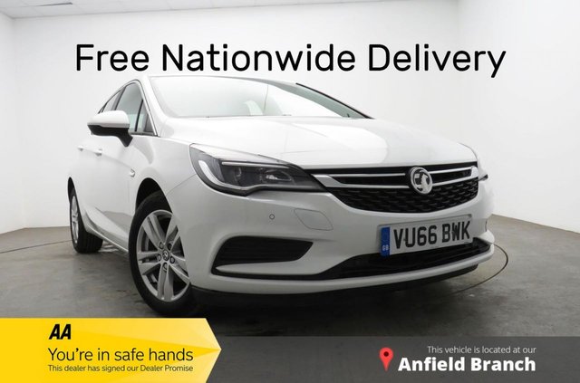 2017 66 VAUXHALL ASTRA 1.6L TECH LINE CDTI ECOFLEX S/S 5d 108 BHP