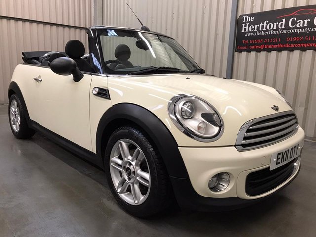 2011 11 MINI Convertible 1.6 ONE 2d 98 BHP