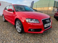 USED 2012 62 AUDI A3 2.0 SPORTBACK TDI S LINE 5d 138 BHP 