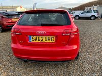 USED 2012 62 AUDI A3 2.0 SPORTBACK TDI S LINE 5d 138 BHP 