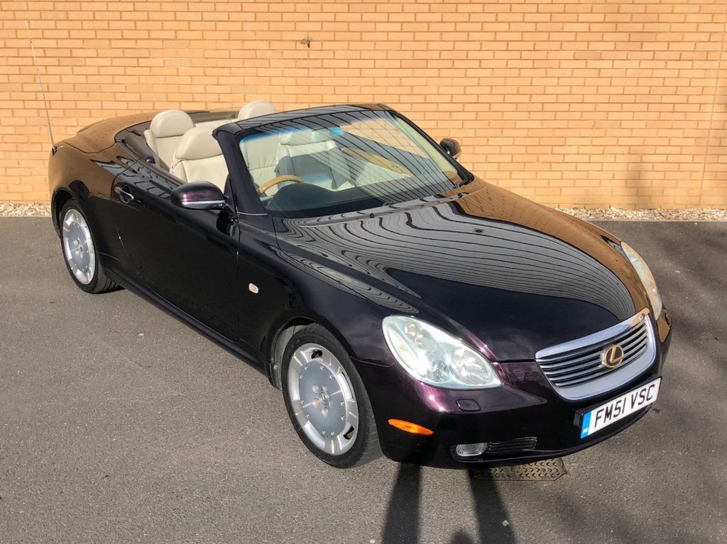 USED 2001 51 LEXUS SC 430 // Convertible // 4.3L 279 BHP // Px swap 