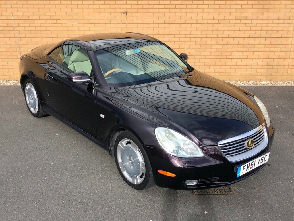 USED 2001 51 LEXUS SC 430 // Convertible // 4.3L 279 BHP // Px swap 