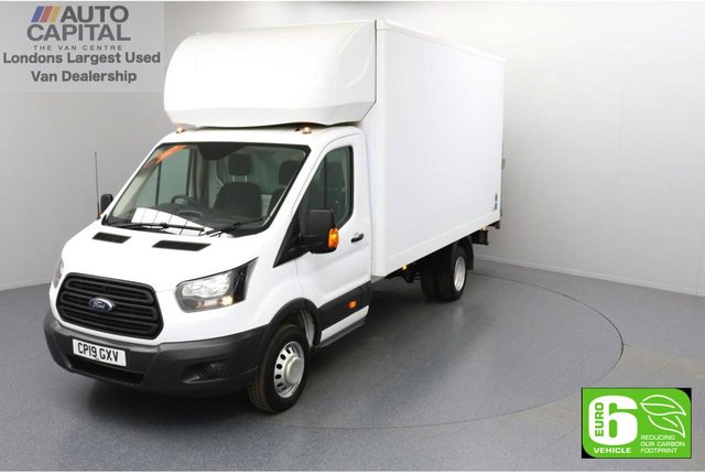 2019 19 FORD TRANSIT 2.0 350 RWD Twin Wheels L4 X-LWB 130 BHP Low Emission Luton