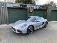 USED 2018 18 PORSCHE 718 2.5 CAYMAN S PDK 2d 345 BHP 1 Owner, F/P/S/H, Huge Spec