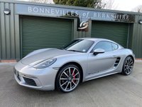 USED 2018 18 PORSCHE 718 2.5 CAYMAN S PDK 2d 345 BHP 1 Owner, F/P/S/H, Huge Spec