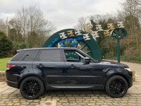 USED 2014 14 LAND ROVER RANGE ROVER SPORT 3.0 SDV6 HSE DYNAMIC 5d 288 BHP 1 PRIVATE OWNER FROM BRAND NEW HAVNG COVERED 101,488 MILES FROM BRAND NEW WITH FULL LAND-ROVER HISTORY, FACTORY 7 SEATER, HUGE SPECIFICATION , MARIANA BLACK / BLUE METALLIC WITH BLACK HIDE