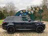 USED 2014 14 LAND ROVER RANGE ROVER SPORT 3.0 SDV6 HSE DYNAMIC 5d 288 BHP 1 PRIVATE OWNER FROM BRAND NEW HAVNG COVERED 101,488 MILES FROM BRAND NEW WITH FULL LAND-ROVER HISTORY, FACTORY 7 SEATER, HUGE SPECIFICATION , MARIANA BLACK / BLUE METALLIC WITH BLACK HIDE