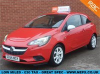 USED 2014 64 VAUXHALL CORSA 1.4 STING ECOFLEX 3d 89 BHP 