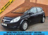 USED 2008 58 VAUXHALL CORSA 1.2 LIFE A/C 5d 80 BHP 