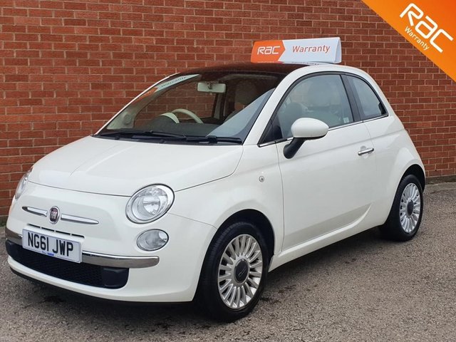 2012 61 Fiat 500 1.2 LOUNGE 3d 69 BHP
