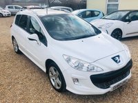 USED 2010 60 PEUGEOT 308 1.6 SW SPORT ESTATE AUTOMATIC Rare Automatic Estate Car with Pano Roof