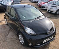 USED 2013 13 TOYOTA AYGO 1.0 VVT-I FIRE AC 5d 67 BHP &pound;0 Road Tax + 65MPG - Full Service History