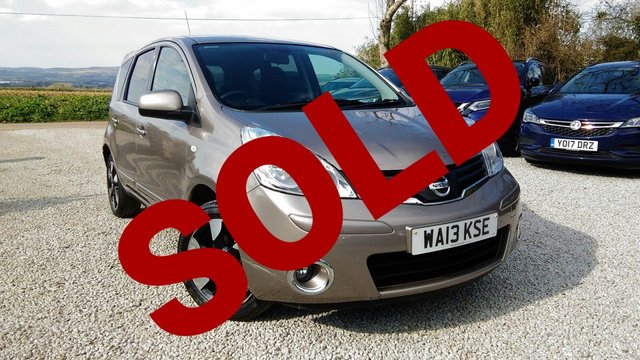 2013 13 Nissan Note 1.4 N-TEC PLUS 5d 88 BHP