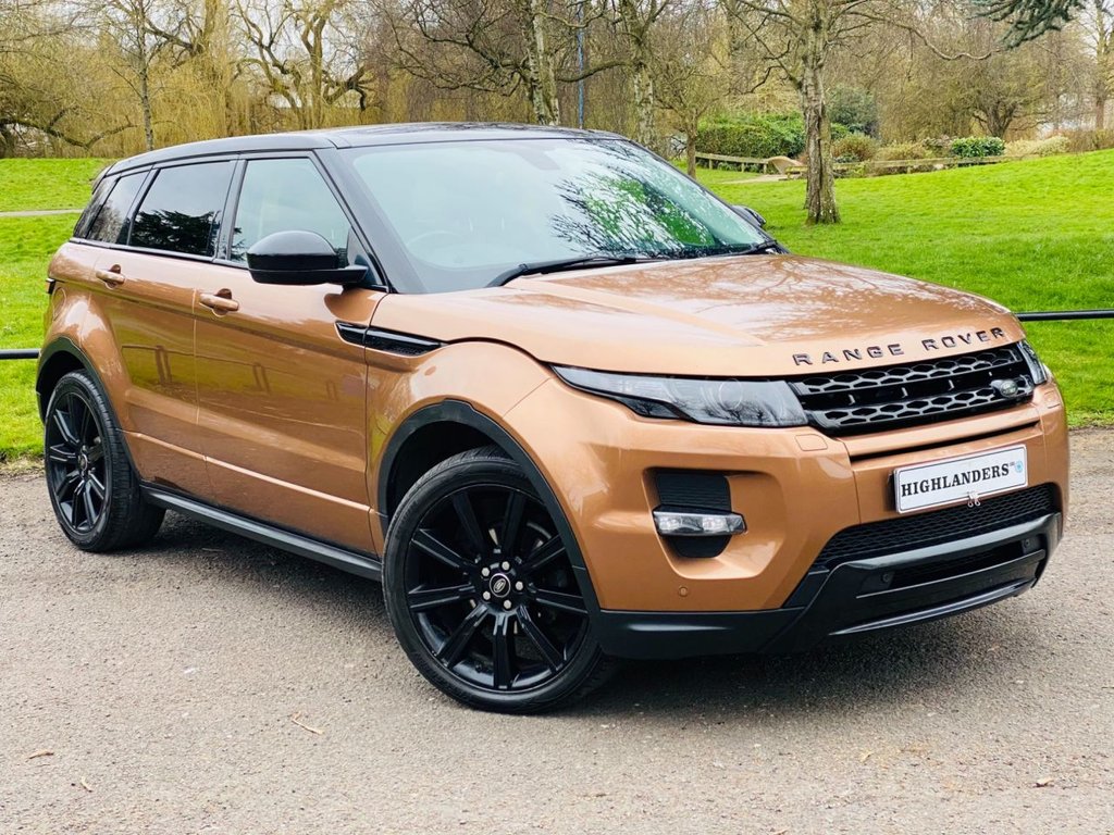 View our LAND ROVER RANGE ROVER EVOQUE