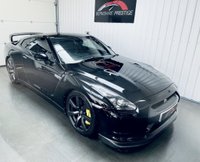 USED 2009 09 NISSAN GT-R 3.8 BLACK EDITION 2d 479 BHP UPGRADED BRAKES+CARBON SPOILER