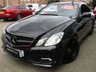 USED 2009 59 MERCEDES-BENZ E-CLASS 3.0 E350 CDI BLUEEFFICIENCY SPORT 2d 231 BHP Finished in OBSIDIAN BLACK with contrasting Electric Black Heated Leather interior. This stylish comfortable and classy looking Merc E-Class Coupe offers loads of room and most importantly economy and performance with its punchy 231BHP  Extras include, B/Tooth, Front and Rear Park Sensors, Black Electric Heated Leather, AMG Alloys and much more. Dealer serviced at 10017 miles, 30846 miles, 40269 miles, 48570 miles, 75692 miles, 81990 miles, 87477 miles and at 90926 miles.