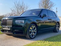 USED 2020 69 ROLLS-ROYCE CULLINAN 6.7 V12 5d 564 BHP VAT QUALIFYING STARLIGHT DARK EMERALD GREEN