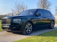 USED 2020 69 ROLLS-ROYCE CULLINAN 6.7 V12 5d 564 BHP VAT QUALIFYING STARLIGHT DARK EMERALD GREEN