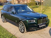 USED 2020 69 ROLLS-ROYCE CULLINAN 6.7 V12 5d 564 BHP VAT QUALIFYING STARLIGHT DARK EMERALD GREEN