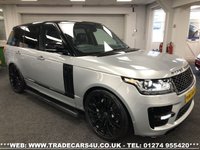 USED 2016 16 LAND ROVER RANGE ROVER RARE RANGE ROVER 4.4 SDV8 EURO 6 VOGUE SE AUTOBIOGRAPHY  FREE UK DELIVERY*VIDEO AVAILABLE* FINANCE ARRANGED* PART EX*HPI CLEAR