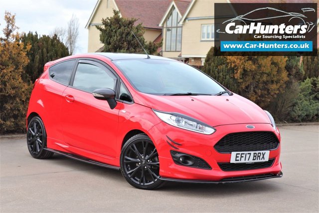 2017 FORD FIESTA 1.0 ST-LINE RED EDITION 3d 139 BHP