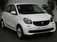 USED 2017 66 SMART FORFOUR 0.9 PASSION PREMIUM T 5d 90 BHP &pound;0 ROAD TAX SAT NAV 1 OWNER SERVICE HISTORY VAT Q