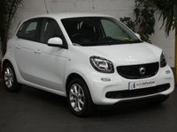 USED 2017 66 SMART FORFOUR 0.9 PASSION PREMIUM T 5d 90 BHP &pound;0 ROAD TAX SAT NAV 1 OWNER SERVICE HISTORY VAT Q