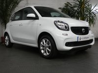 USED 2017 66 SMART FORFOUR 0.9 PASSION PREMIUM T 5d 90 BHP &pound;0 ROAD TAX SAT NAV 1 OWNER SERVICE HISTORY VAT Q