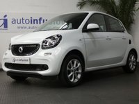 USED 2017 66 SMART FORFOUR 0.9 PASSION PREMIUM T 5d 90 BHP &pound;0 ROAD TAX SAT NAV 1 OWNER SERVICE HISTORY VAT Q