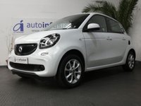 USED 2017 66 SMART FORFOUR 0.9 PASSION PREMIUM T 5d 90 BHP &pound;0 ROAD TAX SAT NAV 1 OWNER SERVICE HISTORY VAT Q