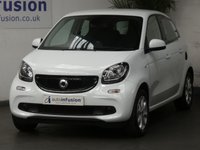 USED 2017 66 SMART FORFOUR 0.9 PASSION PREMIUM T 5d 90 BHP &pound;0 ROAD TAX SAT NAV 1 OWNER SERVICE HISTORY VAT Q
