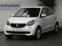 USED 2017 66 SMART FORFOUR 0.9 PASSION PREMIUM T 5d 90 BHP &pound;0 ROAD TAX SAT NAV 1 OWNER SERVICE HISTORY VAT Q