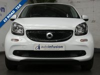 USED 2017 66 SMART FORFOUR 0.9 PASSION PREMIUM T 5d 90 BHP &pound;0 ROAD TAX SAT NAV 1 OWNER SERVICE HISTORY VAT Q