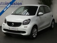 USED 2017 66 SMART FORFOUR 0.9 PASSION PREMIUM T 5d 90 BHP &pound;0 ROAD TAX SAT NAV 1 OWNER SERVICE HISTORY VAT Q