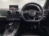 USED 2017 67 AUDI A3 2.0 TFSI BLACK EDITION 5d 188 BHP PAN ROOF, F/S/H, LOW MILES!