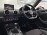 USED 2017 67 AUDI A3 2.0 TFSI BLACK EDITION 5d 188 BHP PAN ROOF, F/S/H, LOW MILES!