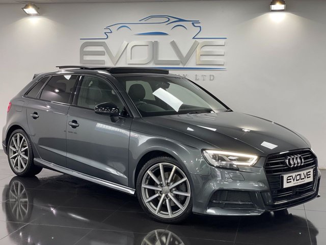 2017 67 Audi A3 2.0 TFSI BLACK EDITION 5d 188 BHP