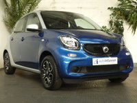 USED 2017 67 SMART FORFOUR 1.0 PRIME PREMIUM 5d 71 BHP SAT NAV PANORAMIC SUNROOF LEATHER HEATED SEATS
