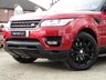 USED 2013 63 LAND ROVER RANGE ROVER SPORT 3.0 SDV6 HSE 5d 288 BHP Finished in FIRENZE RED PEARL with contrasting EBONY HEATED LEATHER SEATS. This car is a great choice if you want a posh car that is brilliant for family life. Features include, Rear view camera, Heated front and rear Leather Seats, Nav, DAB, Cruise, Gloss Black Alloys, Virtual cockpit, Electric depolyable towbar, SIDE STEPS, 2 owners, 2 keys HPI Clear. Peter Vardy Land Rover Dealer serviced at 6 miles, 14485 miles, 22130 miles, 31110 miles, 43789 miles and on arrival at Euro Motor Co.