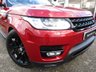 USED 2013 63 LAND ROVER RANGE ROVER SPORT 3.0 SDV6 HSE 5d 288 BHP Finished in FIRENZE RED PEARL with contrasting EBONY HEATED LEATHER SEATS. This car is a great choice if you want a posh car that is brilliant for family life. Features include, Rear view camera, Heated front and rear Leather Seats, Nav, DAB, Cruise, Gloss Black Alloys, Virtual cockpit, Electric depolyable towbar, SIDE STEPS, 2 owners, 2 keys HPI Clear. Peter Vardy Land Rover Dealer serviced at 6 miles, 14485 miles, 22130 miles, 31110 miles, 43789 miles and on arrival at Euro Motor Co.