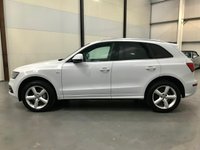 USED 2012 62 AUDI Q5 2.0 TDI QUATTRO S LINE S/S 5d 175 BHP High Spec Model, Glacier White