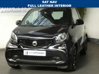 USED 2016 66 SMART FORTWO 1.0 PRIME SPORT PREMIUM 2d 71 BHP SAT NAV PANORAMIC SUNROOF LEATHER VATQ